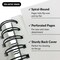 Sketch Book Pack 9 x 12 inches Pad, 2 Pack 100 Sheets Spiral Bound 65lb/100gsm, Acid Free Sketchbook Art Professional Artist Sketch Book for Drawing Painting Writing Paper Adults Kids Beginners